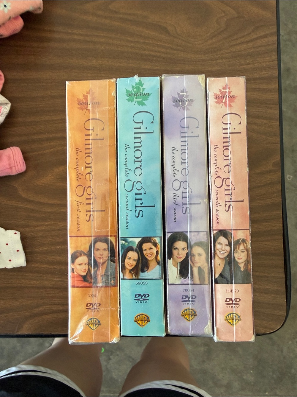 Warner Bros. Gilmore Girls DVD Box Set - Orange, Teal, Purple, Peach